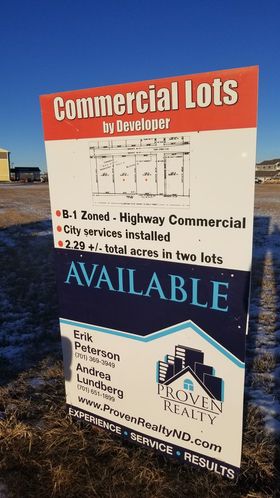 Two Commercial Lots For Sale in Sidney, MT: 1001 Holly Street, Sidney, MT 59270